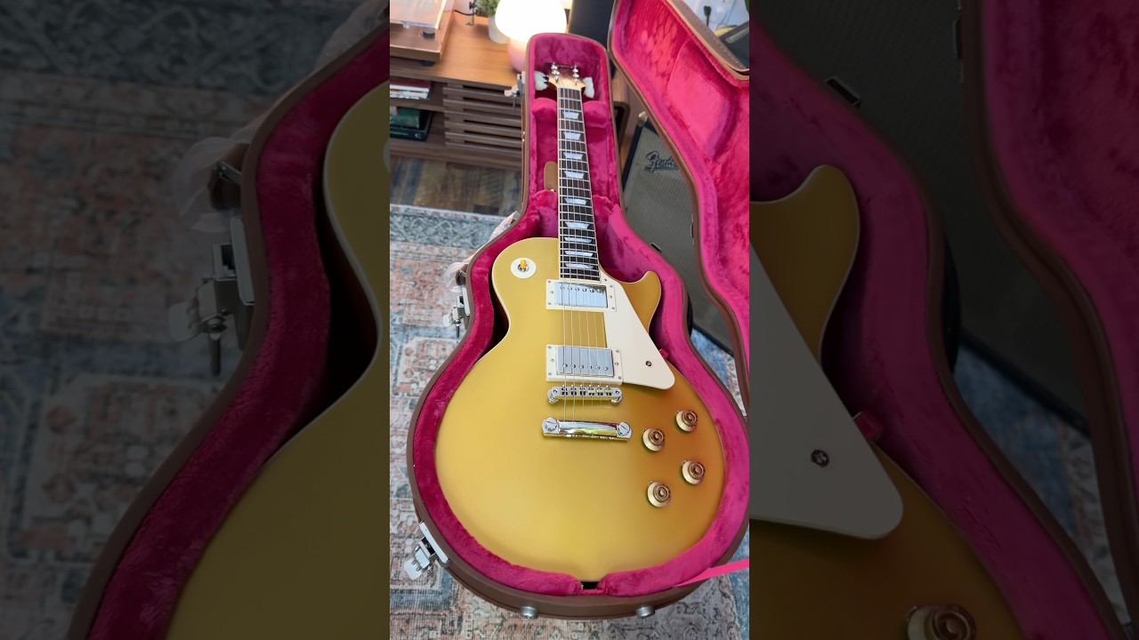 New Epiphone 1957 Les Paul Goldtop Reissue Double Gold!