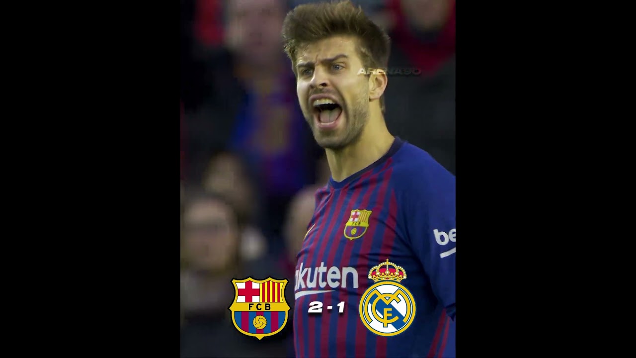 Barcelona Real Madrid 2019.🔥