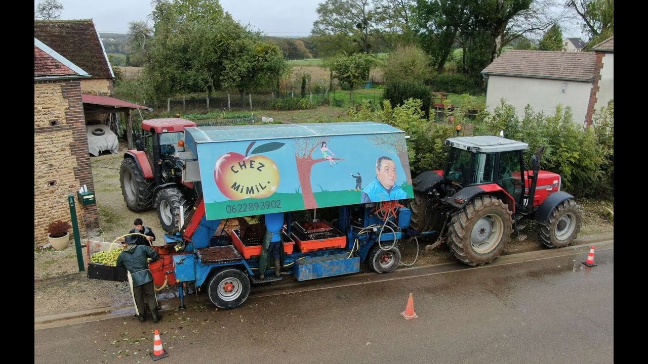 Le Pressoir à pommes de CHEZ MIMIL./Yonne (89)/La Grande Jarronnée