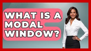 What Is A Modal Window? - Graphic Design Nerd