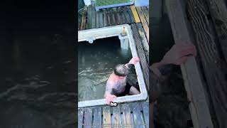 He Jumped Into A Tank And Got Swarmed