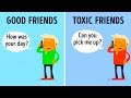 10 Differences Between Good Friends and Toxic Friends