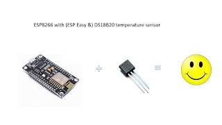 Esp8266 and DS18b20 temperature sensor