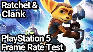 Ratchet and Clank PS5 Frame Rate Test (60fps Backwards Compatibility)