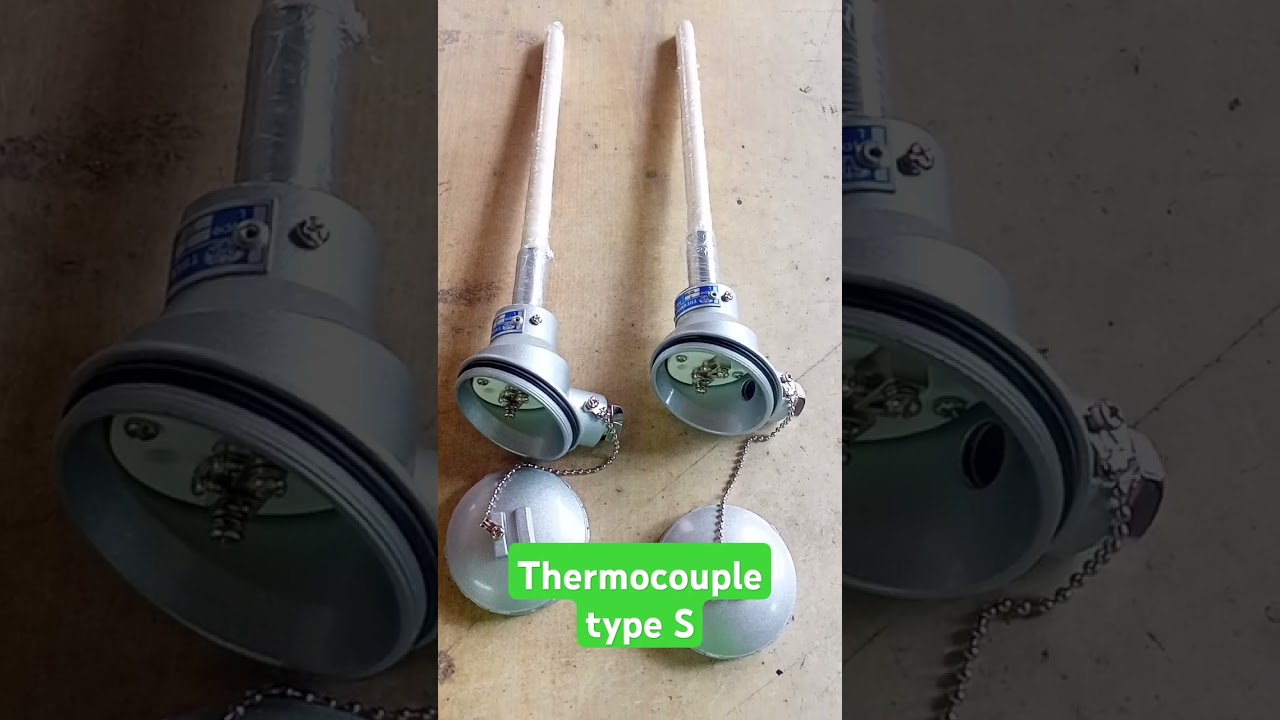 Thermocouple type S,temp 1600'C.