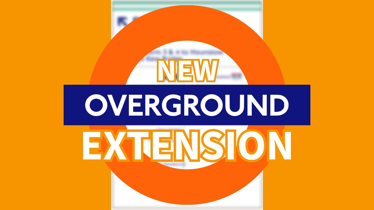 New Overground Extension - YouTube