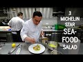 DELICIOUS 3 Michelin Star SEAFOOD SALAD at Schwarzwaldstube by Chef Torsten Michel (Germany)