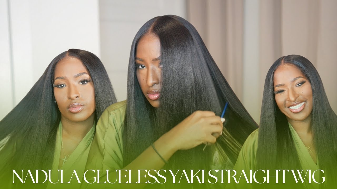 NADULA GLUELESS YAKI STRAIGHT WIG | PRE EVERYTHING WIG