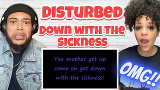 OH MY GOSHH!.. | FIRST TIME HEARING Disturbed - Down With The Sickness REACTION