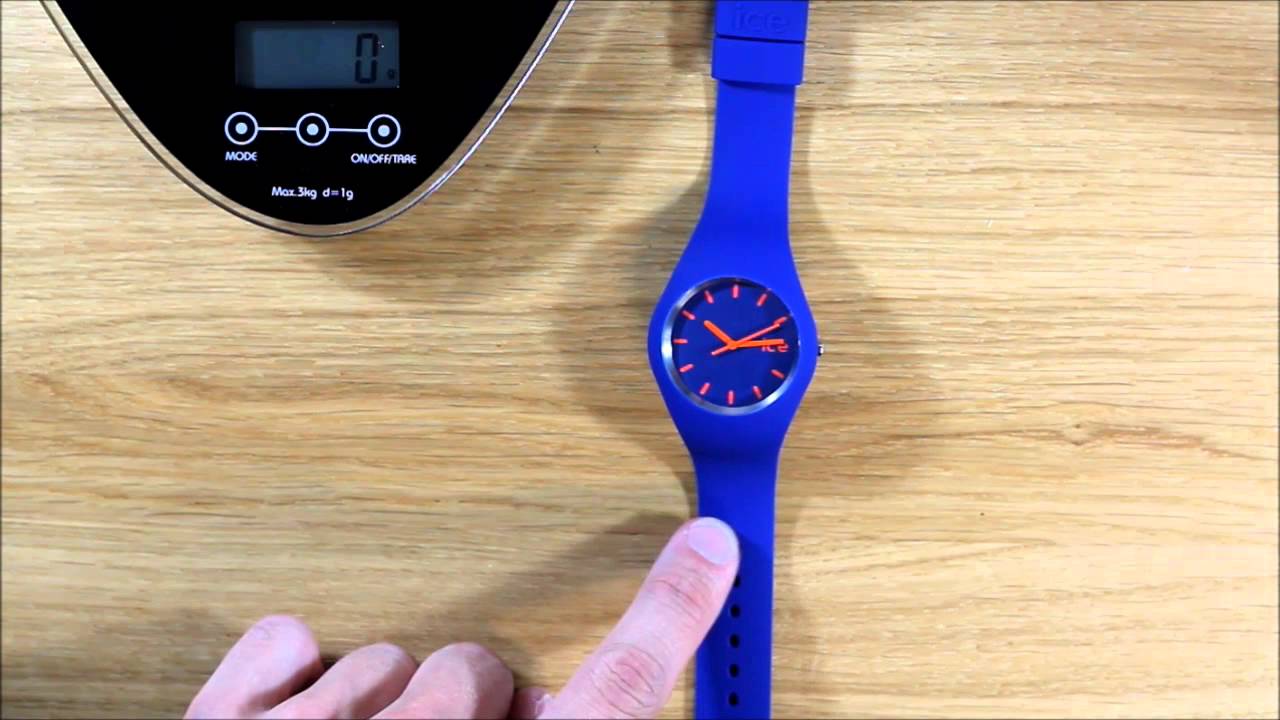 Calame les montres - Ice Watch ICE.BE.U.S - YouTube