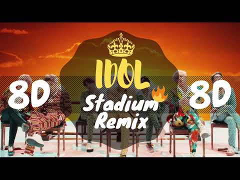 [8D AUDIO] STADIUM REMIX IDOL - BTS (방탄소년단) [USE HEADPHONES 🎧] | BTS | 8D