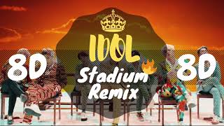 [8D AUDIO] STADIUM REMIX IDOL - BTS (방탄소년단) [USE HEADPHONES 🎧] | BTS | 8D