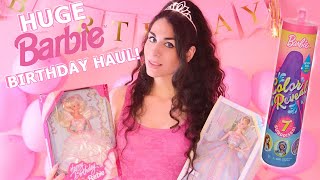 WHAT I GOT FOR MY BIRTHDAY 2020 - HUGE BARBIE HAUL/UNBOXING