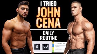 Celebrity I Tried Everything John Cena Does In A Day Net Worth