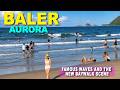 SABANG BEACH BALER AURORA | Chill Walk on the Baywalk of the Legendary Surf Spot in the Philippines