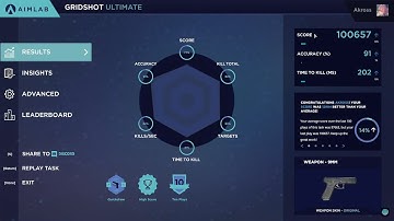100k gridshot in Aim Labs finally :)