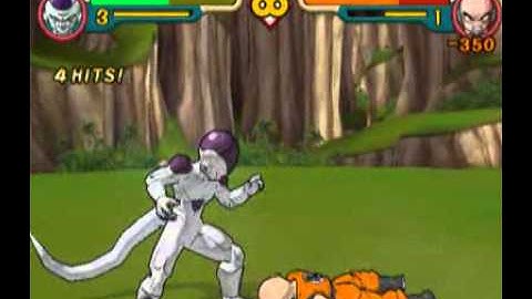 Dragon Ball Z Budokai 2 PS2 (Freeza) vs (Krillin)