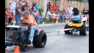 LAWN MOWER TUG A WAR AT BEEF O BRADY'S PART 5