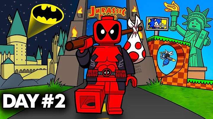 How Long does it take to Walk across Every LEGO Game Map?