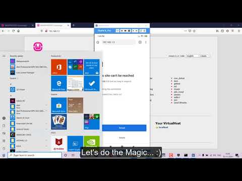 How to Access Localhost from Mobile(100% Working One)