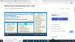 Piping Material Specs Course: Details & Preview | EPCLAND