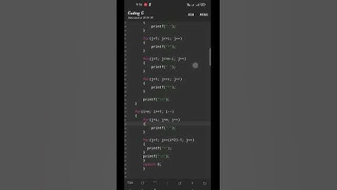 HEART printing by C language || C programming||