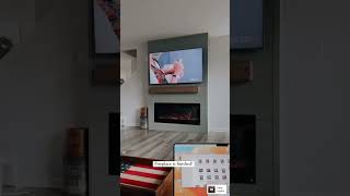 I'm posting our DIY shiplap fireplace today!