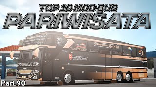 Spek Full Acc18 Cortas & Strobo Tumpuk Top 10 Mod Bus Pariwisata Part.90 Terbaru Super Detail