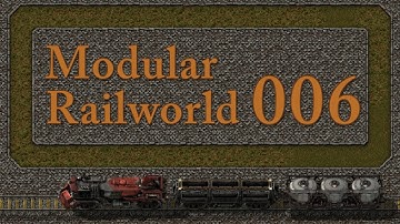 Factorio Modular Railworld #06 - The first Attack