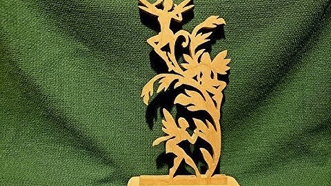 Scroll Saw Fairy Tree