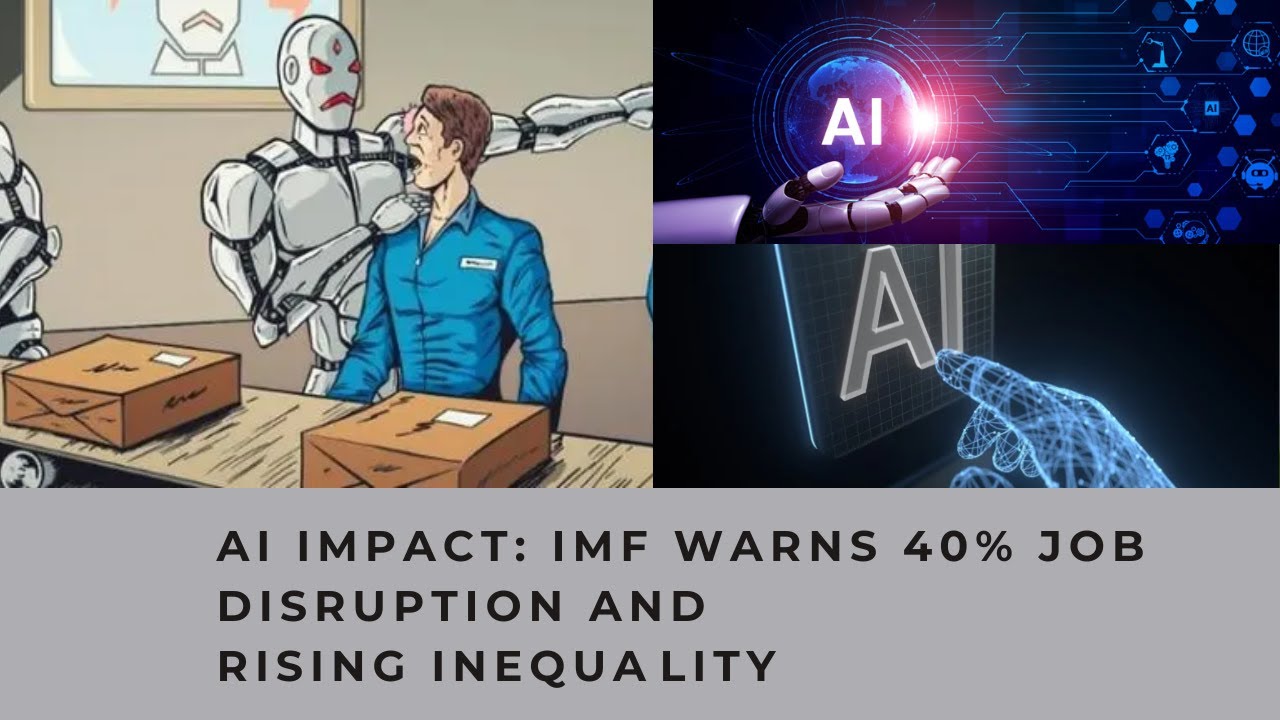 AI Impact: IMF Warns 40% Job Disruption and Rising Inequality - YouTube