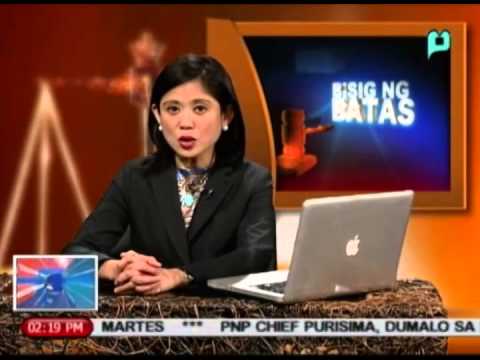 Bisig ng Batas Pagtalakay ukol sa pagtatakda ng kondisyon sa pagbibigay ng donasyon