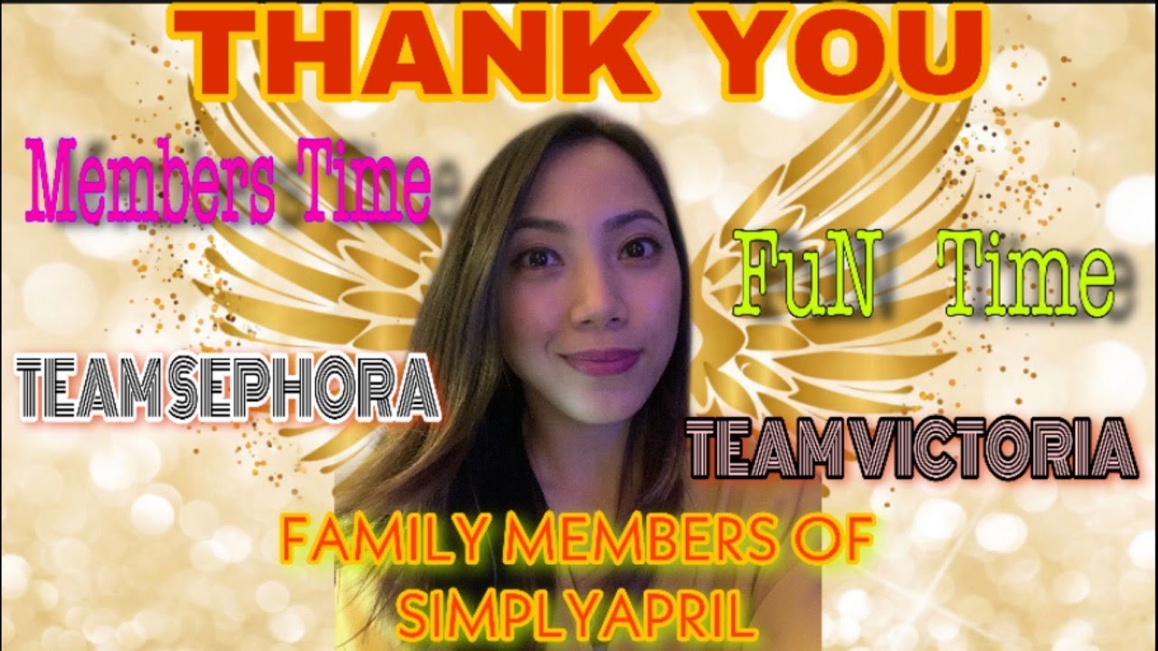 DAY OF SIMPLYAPRIL FAMILY MEMBERS🎉🎉