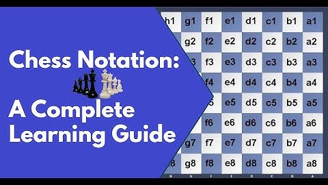 Learn Chess Notation