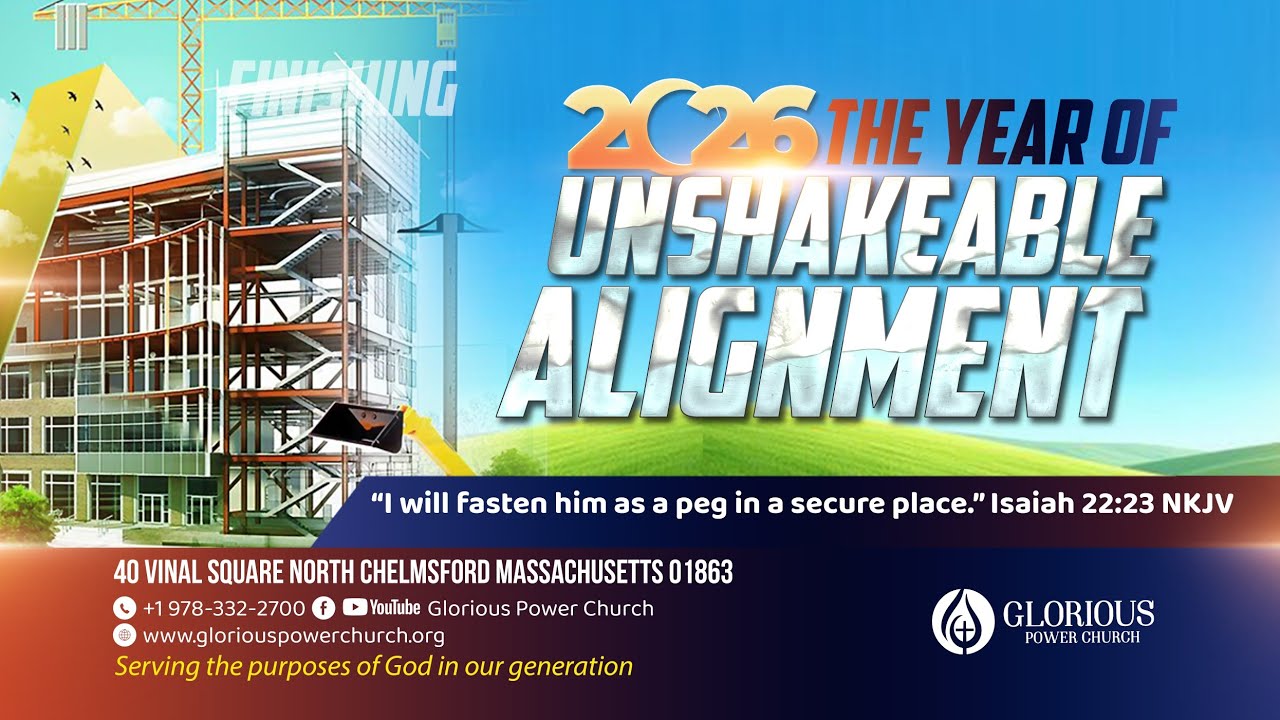 SECURE ALIGNMENT Fastened by God. Fixed in Purpose.// Pastor Lucy Paynter/ 1/4/2026