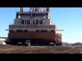 Walking dragline