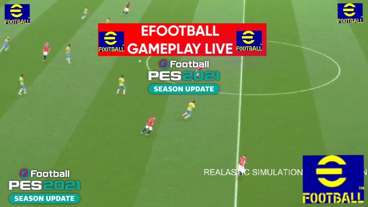 eFootball Pes 2021 -Brazil vs Norway I Full Match Simulation I Football Video Game I