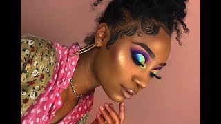 Ombre Half Cut Crease Makeup Look | MakeupTiffanyJ