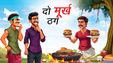 दो मूर्ख ठग | DO MURKH THUG | HINDI KAHANIYA | COMEDY FUNNY STORIES