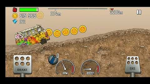 Hippie Van Mudpool Stage | Hill Climb Racing Chill Gameplay | Smooth Drive & Fun Moments 😍🚐