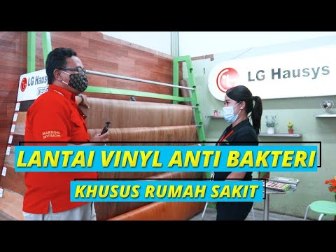 Lantai Vinyl Anti Bakteri dari LG Hausys, Cocok untuk Rumah Sakit