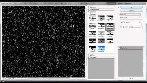 how to make snow in Photoshop CS5