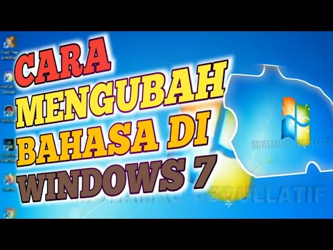 CARA MENGUBAH BAHASA DI WINDOWS 7