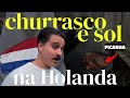 Rotina morando na holanda churrasco com os amigos maratona na holanda daily vlog