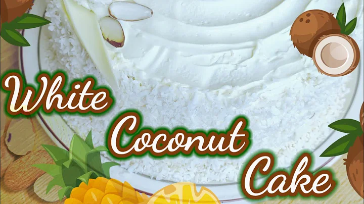 Soft & Delicious; White Coconut Cake...