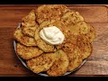 Драники из кабачков и картошки.