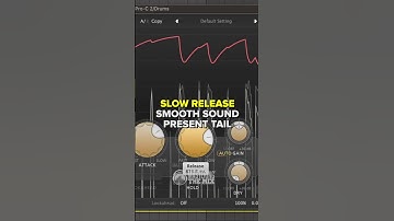 Compressor settings: Attack, Release & Ratio explained.