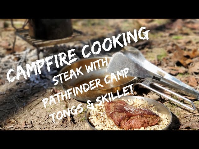 Campfire Steak Cooking 