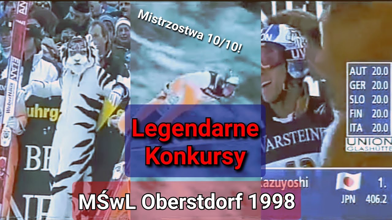 MISTRZOSTWA 10/10! - MŚwL Oberstdorf 1998 - Legendarne Konkursy #1