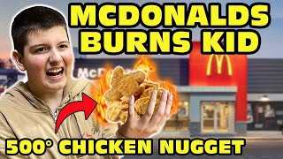 Kid Burns Himself On A McDonald's Chicken Nugget [Original]